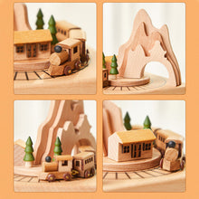 Load image into Gallery viewer, Handmade Wooden Rotating Music Boxes