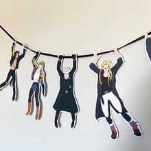 Load image into Gallery viewer, Santa Carla Vampires Garland Horror Decoration