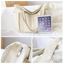 Load image into Gallery viewer, Multifunctional canvas bag