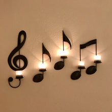 Load image into Gallery viewer, 🔥Black Music Note Wall Sconce💡