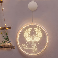 Load image into Gallery viewer, 3D Christmas Hanging Lamp