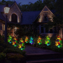 Load image into Gallery viewer, Solar Garden Christmas Tree Light, 2 Pcs