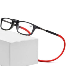 Load image into Gallery viewer, Telescopic magnetic hanging neck reading glasses
