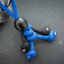 Load image into Gallery viewer, Braided Rope Paracord Buddy Keychain