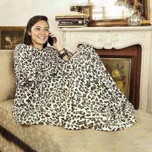 Load image into Gallery viewer, Full Body Snuggle Blanket With Sleeves