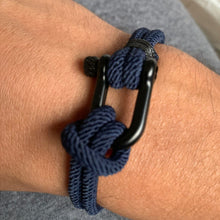 Load image into Gallery viewer, U-shaped Buckle Nylon Braided Bracelet