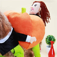 Load image into Gallery viewer, Pet Dog Pumpkin Halloween Costume