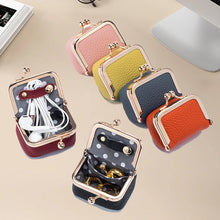 Load image into Gallery viewer, Genuine Leather Mini Jewelry Box
