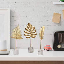 Load image into Gallery viewer, Golden Leaves Ornaments