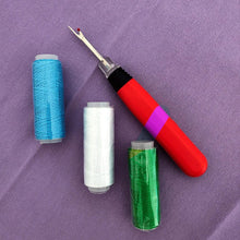 Load image into Gallery viewer, LED Needle Threader Hand Sewing Tools