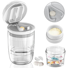 Load image into Gallery viewer, Pill Cutter Splitter with Dispenser