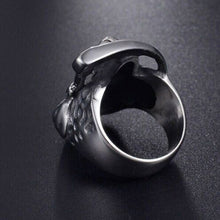 Load image into Gallery viewer, Vintage Rugged Skull Rings