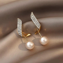 Load image into Gallery viewer, Diamond Pearl Dream Earrings