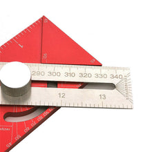 Load image into Gallery viewer, Aluminum alloy multifunctional angle ruler