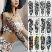 Load image into Gallery viewer, Full Arm sleeve Tattoo Waterproof temporary tattoo Sticker