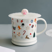 Load image into Gallery viewer, Cartoon Silicone Dustproof Cup Cover