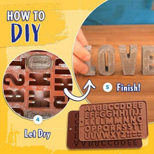 Load image into Gallery viewer, Concrete Alphabet Mold