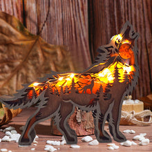 Load image into Gallery viewer, 3D Hollow Wooden Forest Animal Ornament