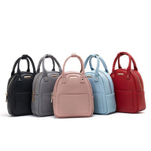 Load image into Gallery viewer, PU Leather Cute Candy Color Mini Backpack