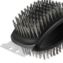 Load image into Gallery viewer, Barbecue Grill Brush with Scraper