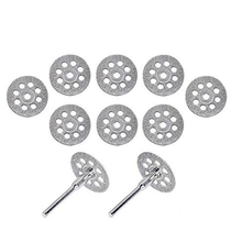 Load image into Gallery viewer, Domom® Diamond Cutting Wheel Set (10 PCS and 2 Rods)
