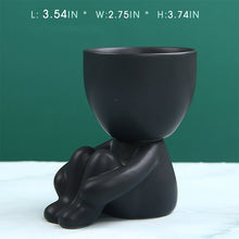 Load image into Gallery viewer, Ceramic Figure Pot Ornament