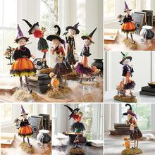Load image into Gallery viewer, Halloween Witch Resin Ornament