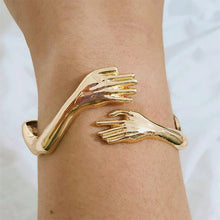 Load image into Gallery viewer, Romantic Love Hug Carved Hand Bracelet