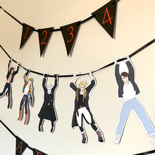 Load image into Gallery viewer, Santa Carla Vampires Garland Horror Decoration