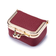 Load image into Gallery viewer, Genuine Leather Mini Jewelry Box