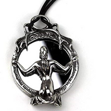 Load image into Gallery viewer, Skeleton Ghost Mirror Goth Punk Dark Style Pendant