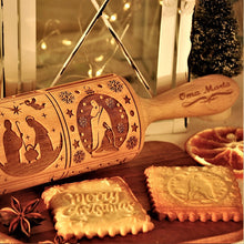 Load image into Gallery viewer, Merry Christmas Rolling Pin