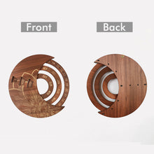 Load image into Gallery viewer, Wooden Wall Mounted Moon Calendar