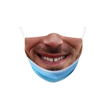 Load image into Gallery viewer, Simulation Human 3D Face Mask