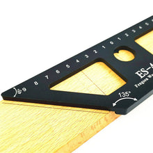 Load image into Gallery viewer, Multi-angle Woodworking Gauge Ruler