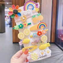 Load image into Gallery viewer, Rainbow Hair Clip Set