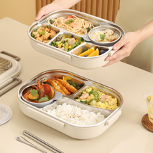 Load image into Gallery viewer, Stainless Steel Bento Box