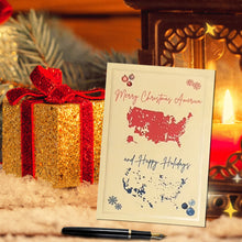 Load image into Gallery viewer, 🎄2024 Merry Christmas America Card