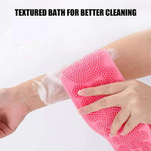 Load image into Gallery viewer, Silicon Body Scrubber Belt