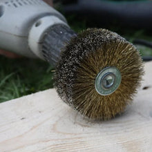 Load image into Gallery viewer, Steel Wire Polished Brush Head