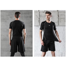 Load image into Gallery viewer, Men&#39;s compression clothing for fitness compression (5 pcs / set)