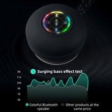 Load image into Gallery viewer, Mini Bluetooth Shower Speaker With Led Light
