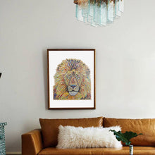 Load image into Gallery viewer, Wooden Lion Puzzle Blocks