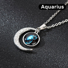 Load image into Gallery viewer, Zodiacal Type Moon Necklace