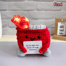 Load image into Gallery viewer, Saker Crochet Dumpster Raging Fire