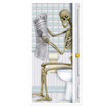 Load image into Gallery viewer, Skeleton Restroom Door Sticker