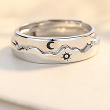 Load image into Gallery viewer, 925 Sterling Silver Couple Rings