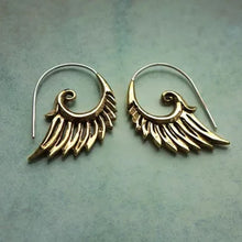 Load image into Gallery viewer, Vintage Peacock Tassel Earrings