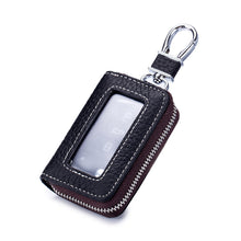 Load image into Gallery viewer, Two-Sides Mini Leather Car Key Case