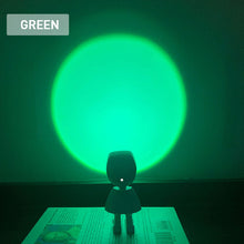 Load image into Gallery viewer, Romantic Modern Robot Sunset Lamp